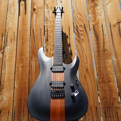Schecter DIAMOND SERIES C-1 Rob Scallon Satin Dark Roast 6-String Electric Guitar 2023 Model Closeout image 2