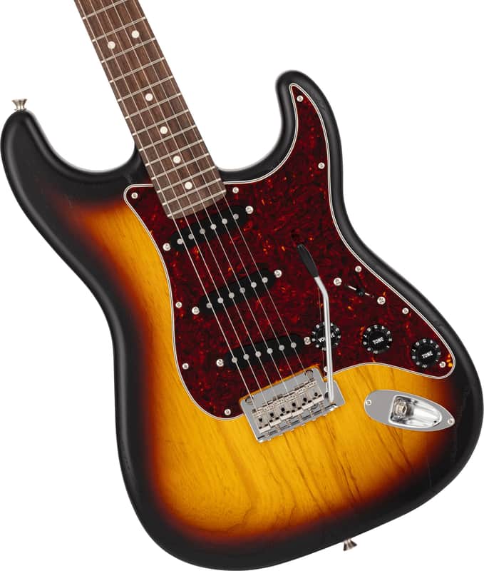 Fender Made in Japan Limited Stratocaster Raw Ash - 3 Colour