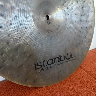 Istanbul Agop 15" OM Cindy Blackman Signature Hi Hat Cymbals 974g 1169g image 9
