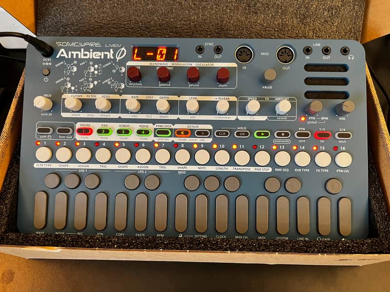 Sonicware Liven Ambient Ø 27-Key Soundscape Synthesizer