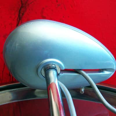 Vintage 1960's Altec 660B dynamic microphone "Salt Shaker" w period stand & cable Hi Z PROP 633A image 12