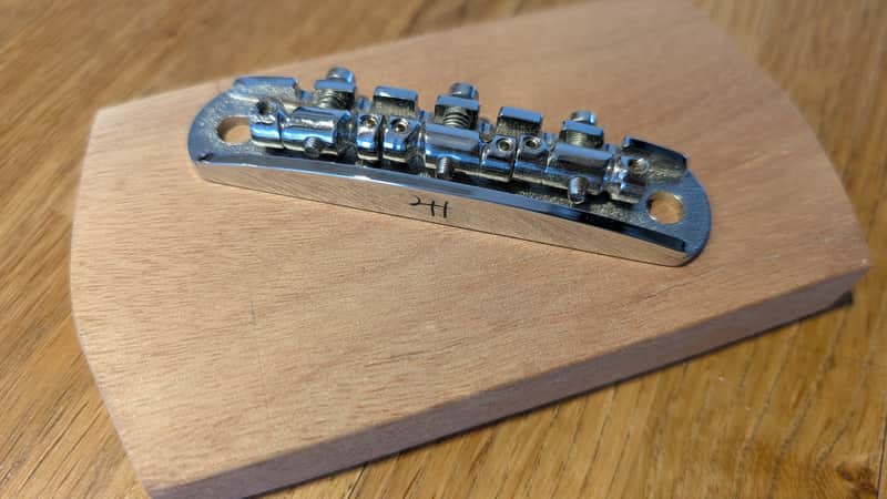 Halon Offset Bridge - AOM/TOM stand in replacement - CHROME image 1
