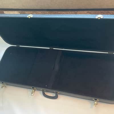 1980's Kramer Focus Pacer Black Tolex Hardshell Electric Guitar Case image 17