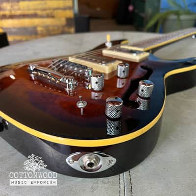 2006 Schecter Diamond Series C-1 E/A Semi-Hollow Hybrid Guitar – Dark Vintage Sunburst image 17