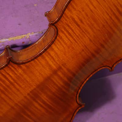 1920s German Fine-Quality Strad-Copy 4/4 Violin (VIDEO! Fresh Adjustments, Ready) image 14