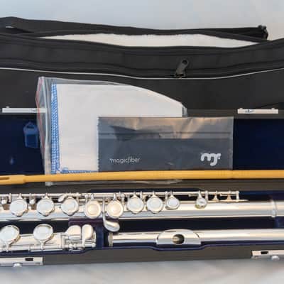 Sankyo Prima Etude Flute *Sankyo Silver headjoint *Made in Japan *Overhauled New Pads image 1