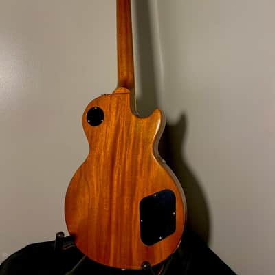 Left Handed 1950s Les Paul Standard Goldtop Electric Guitar image 6