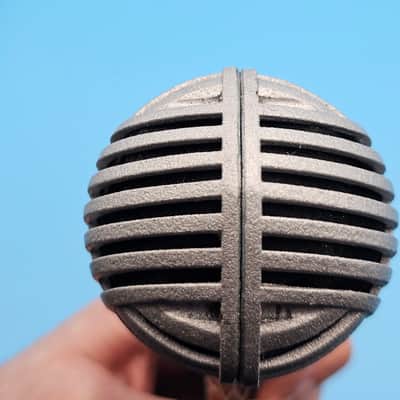 ☆Vintage 1940s Shure 708 Stratoliner w/ Webster Electric Branding & 3 Pin Amphenol Cable image 10