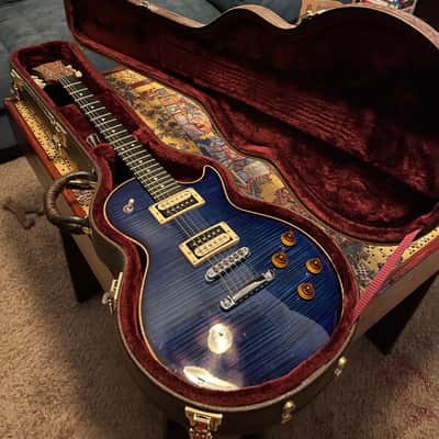 Warmoth Single Cut 2008 Transparent Blue image 7