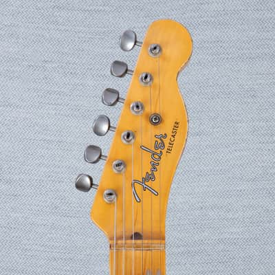 Fender Custom Shop 52 Telecaster Heavy Relic Guitar - Aged Vintage White - CHUCKSCLUSIVE - #R127076 image 3
