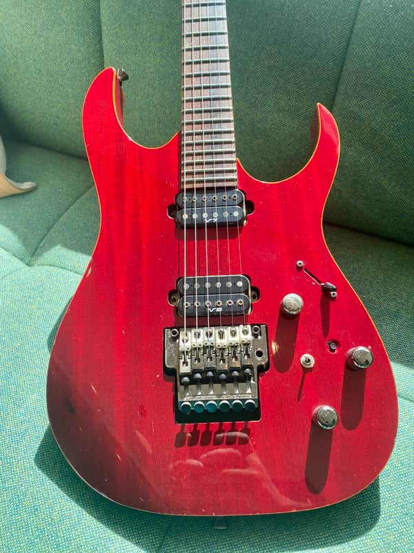 Ibanez RG2020X-TR Prestige 2000 - 2001 - Trans Red image 1