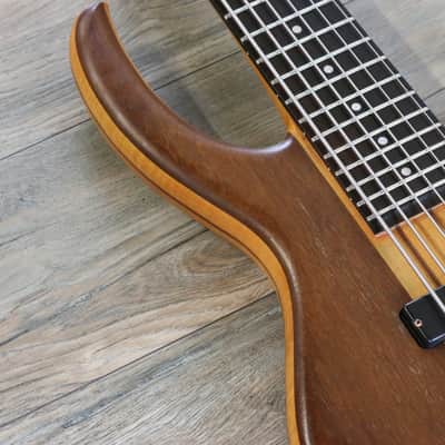 Awesome! Bill Moll Custom 6-String Electric Bass Guitar + Coffin Case image 10
