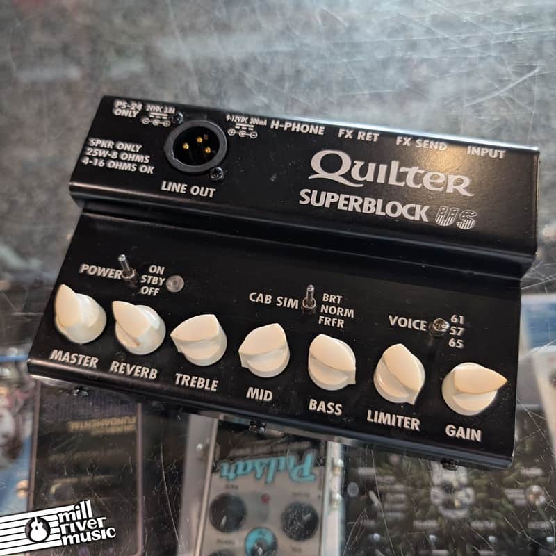 Quilter Superblock US 25-watt Guitar Amplifier Pedal - Used image 1