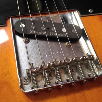 Custom Tele-Style Electric w/Warmoth Neck & Seymour Duncan Pickups & Gator ABS Case image 3