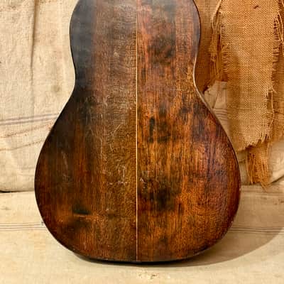 Rexo by Regal Electric Resonator Guitar Wood Body Refin circa 1930's image 10