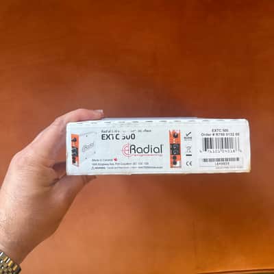 Radial EXTC 500 Series Reamp / Guitar Effects Interface Module 2010s - Orange image 2
