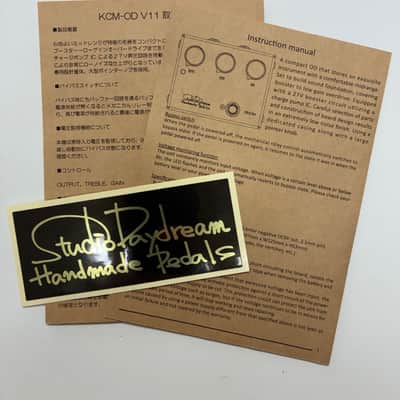 STUDIO DAYDREAM KCM-OD HANDMADE Effect Pedal - Overdrive for Guitar image 9