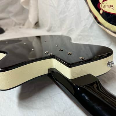 Danelectro Left-Handed Lefty '56 Singlecut Baritone Guitar - Black image 21