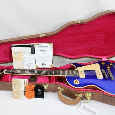 Gibson Custom Shop '56 Les Paul Standard Reissue  - Murphy Lab Light Aged - Blue Sparkle image 13