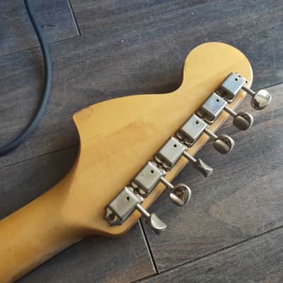 1976 Westminster Japan Stratocaster Matsumoku Electric Guitar (Black) image 10
