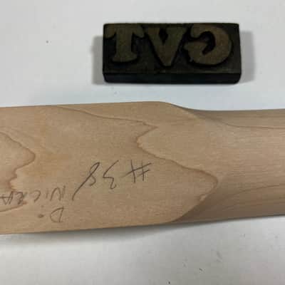 General Vintage Tone NOS Dalbergia Nigra electric guitar neck for T style ( Brazilian Rosewood ) Slab board full finished - Nitro image 21