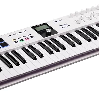Arturia KeyLab Essential Mk3 49-Key MIDI Controller – White image 2