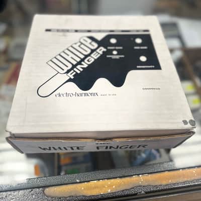 Original Electro-Harmonix White Finger Compressor (Used) image 3