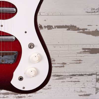 Immagine Silvertone 1457 with Amp/Case 1965 - 14