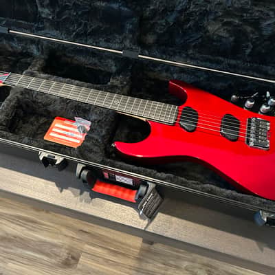 Moog E-1 electromagnetic infinite sustainer guitar - Candy Apple Red image 1