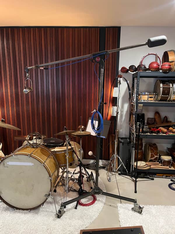 RCA KS3B Mole Richardson Sound Stage Studio Boom Microphone Stand RARE for RCA 44 77 KU3A image 1