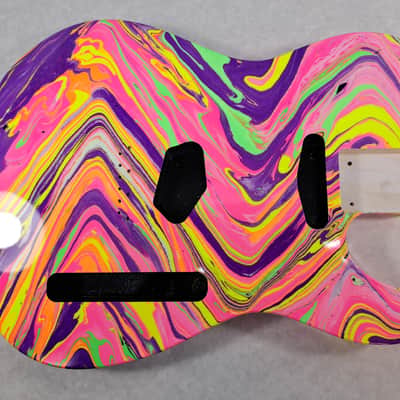 Player grade Finished Multicolor Basswood SxS body - Tele -for Fender Telecaster neck - Hardtail J2117 image 1