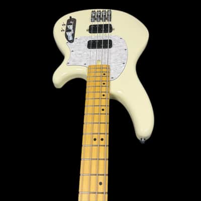 Schecter CV4 Bass Guitar in Ivory image 6