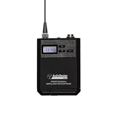 AudioDesign Pro PMU 422 T - Set Radiomicrofoni UHF con 2 Palmare e 2 Archetti Bild 3