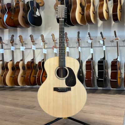 Martin Grand J-16E 12-string - Ebony Fingerboard, Natural, Used image 2