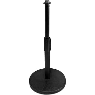 On-Stage DS7200B Adjustable Desktop Microphone Stand with Microphone Pop Filter image 2