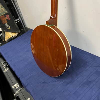 Vintage Iida 5-String Banjo with Resonator Made in Japan image 17