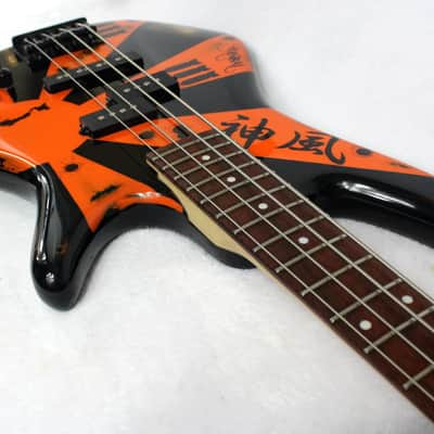 Custom Painted 2019 Ibanez Gio SGR 200B With Light Relic and Graphics image 15