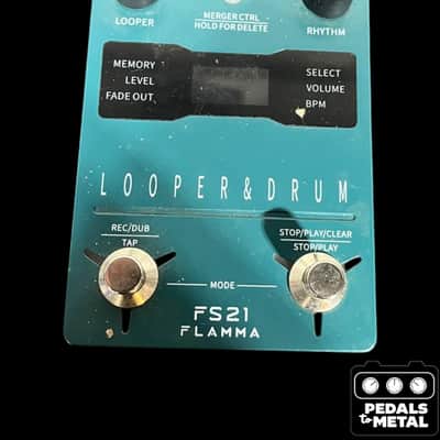 Flamma FS21 Looper & Drum 2021 - Present - Teal - X17771 image 2