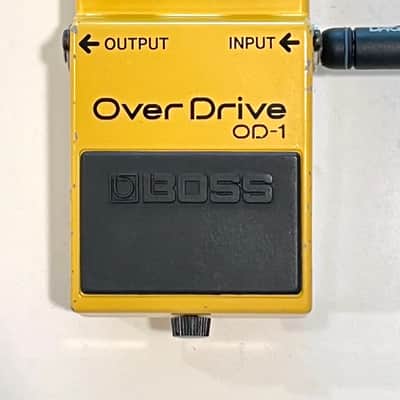 Boss OD-1 in Original Box Over Drive (Black Label) 1977 - 1985 Great Condition Fast Ship!! image 12