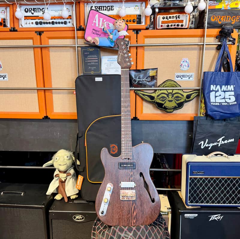 Sondelli Guitars TH CUSTOM Wenge & Kiri Thinline  Exclusive for Al’s Music Factory LEFTY / GAUCHER/ ZURDA  (Weight 2’7 Kg)  2026 image 1