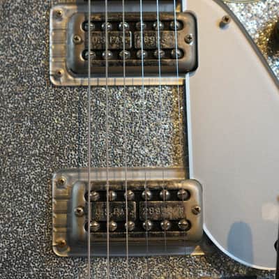 Gretsch G6129T Sparkle Jet Silver Sparkle w/Case (1996) - Used image 6