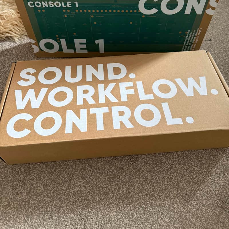 2010s Softube Console 1 MKII Hardware/Software Mixer Black/Grey