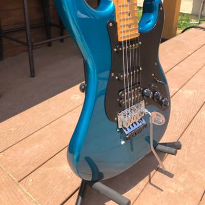 Kramer JK LK Pacer deluxe 1980’s Metallic Blue (teal) image 3