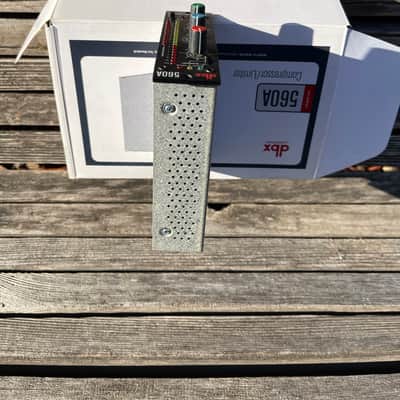 dbx 560A 500 Series Compressor / Limiter Module 2010s - Black imagen 6