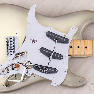 1980 Fender Stratocaster Hardtail Vintage Guitar Antigua, Near-Mint w/ Case image 20
