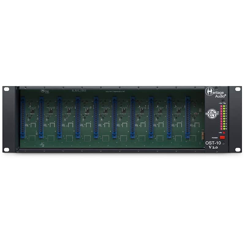Heritage Audio OST-10 V2 10-Space 500 Series Rack Frame image 2