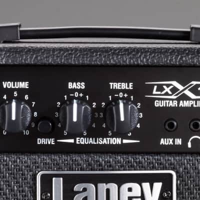 Laney LX 10W Electric Guitar Combo Amp 1x5 with Drive LX10 BK image 5