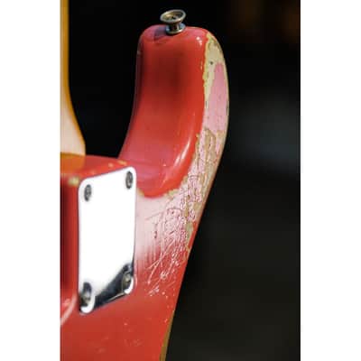 1962 Fender Stratocaster fiesta red image 6