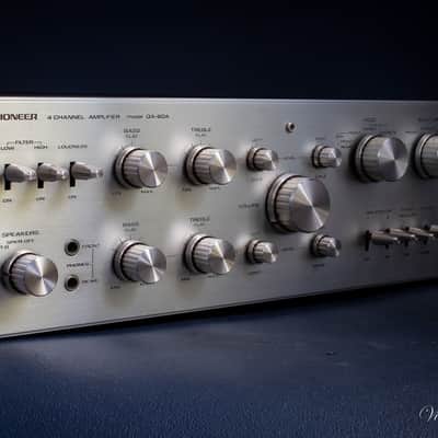 Pioneer SQ 80a Quadrophonic preamp with QM80a power amplifier set of 2 image 4