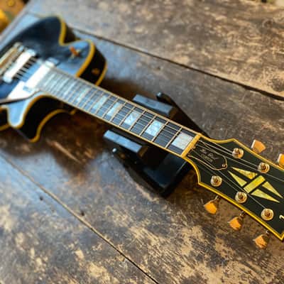 Gibson Custom Shop Les Paul Custom Reissue Ebony 2015 w Docs & HSC image 12